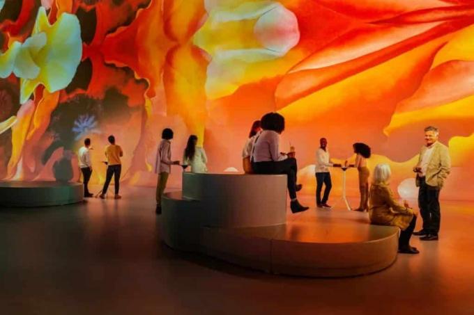 últimas notícias da empresa sobre Crie um espaço da experiência de Immersive com a tela a alta definição do diodo emissor de luz de AVOE 1