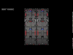 4k P2.976/3.91/4.81 Rental Advertising Avoe Led Display With Curve Cabinet