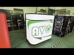 Cabine de DJ com display LED de parede de vídeo # Display LED de recepção # AVOE LED DJ LED fábrica de painel