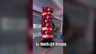 Coluna quadrada giratória # Parede LED cinética # Tela LED mecânica # Tela LED AVOE LED Art
