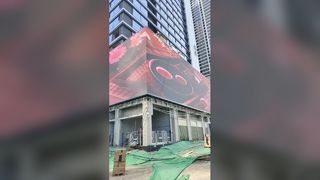 Estádio de telão LED para exterior P6 à prova d'água IP65