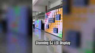 Parede LED cinética # Telão LED mecânico # Telão LED de arte criativa AVOE LED para publicidade