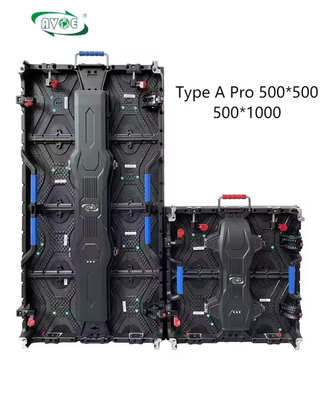 Type A Pro P2.976 Stage Rental LED Panel SMD1921 Cube Display Curve Cabinet 5000Nits