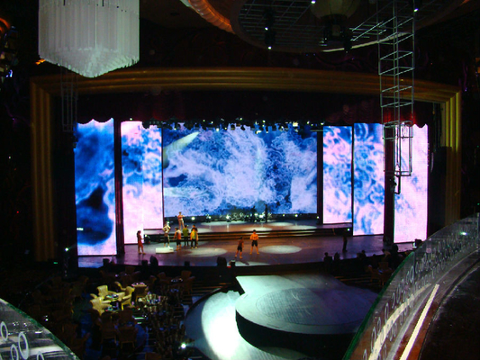 P3.91 P4.81 500X1000mm Stage Rental LED Display For DJ Show Events